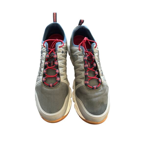 Columbia PFG Megavent II Boat Shoes 12 Gray Techlite Blood N Guts YM2471-033 main image 6